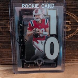 2024 Select Drake Maye Rookie Card Numbers Patriots MVP?